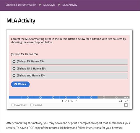 excelsior owl mla citations